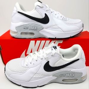 Nike Air Max Excee, New, Women's Size 6, White, Black, Grey